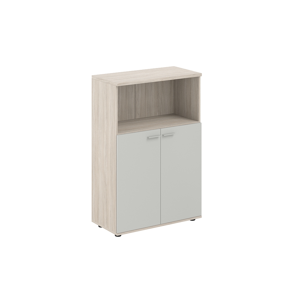 Шкаф средний с нишей  800х400х1200, 2-х дв., з.ст ЛДСП 16 мм SG.863.OL.SH