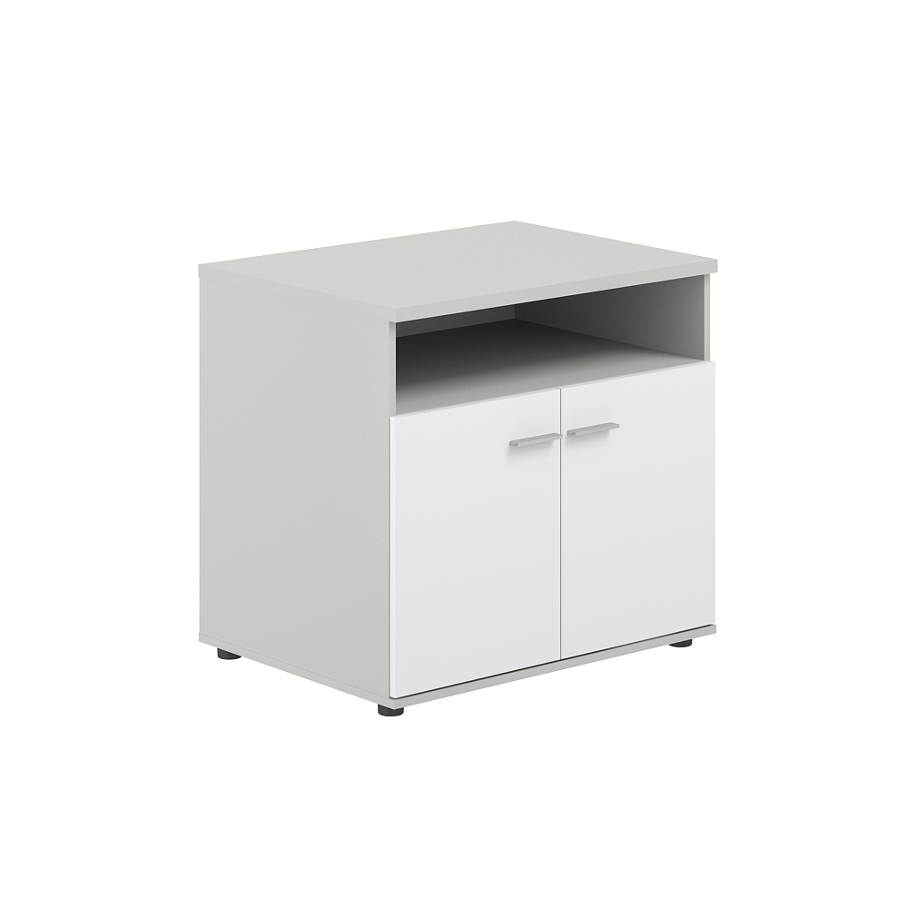 Тумба сервисная 802х600х750 с нишей, 2 фасадами СГ / SG.631.Ш / SH.У / WH