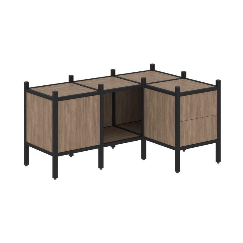 Loft Угловой внутренний стеллаж VR.L-26