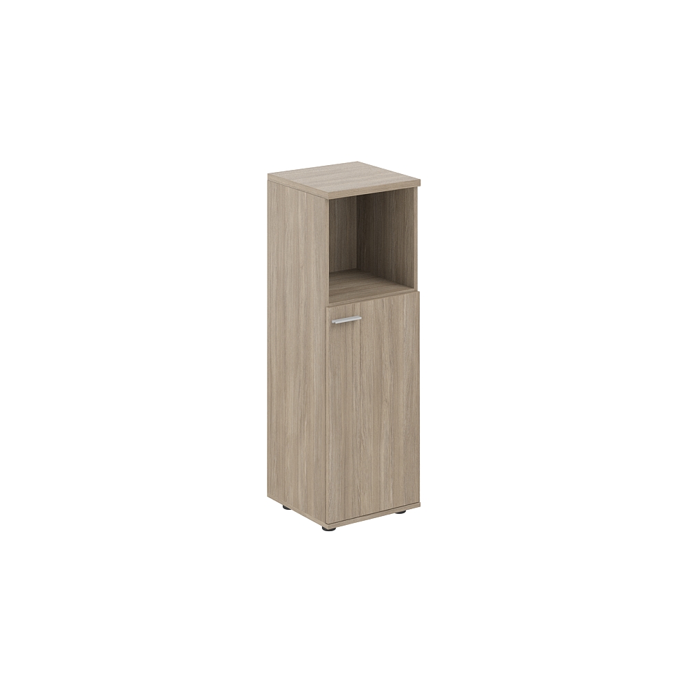 Шкаф средний с нишей 400х400х1200, 1 дв., з.ст ЛДСП 16 мм, правый SG.864.OD.OD.R