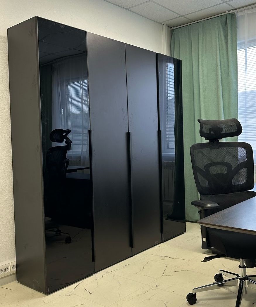 Шкаф комбинированный для документов 4-х дверный AU1820/L9BL/GBL/S.U999