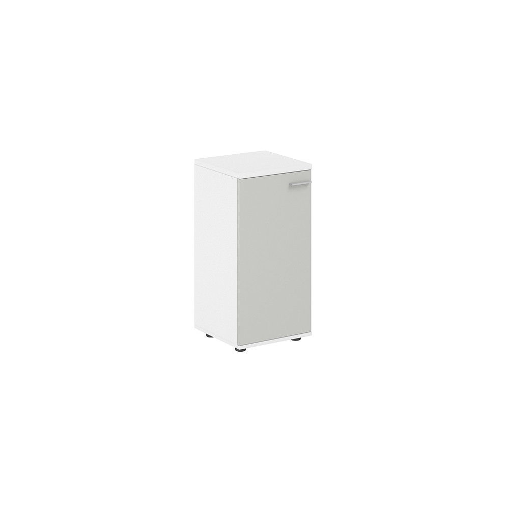 Шкаф низкий 400х400х825, 1 дв., з.ст HDF, левый SG.806.WH.SH.L