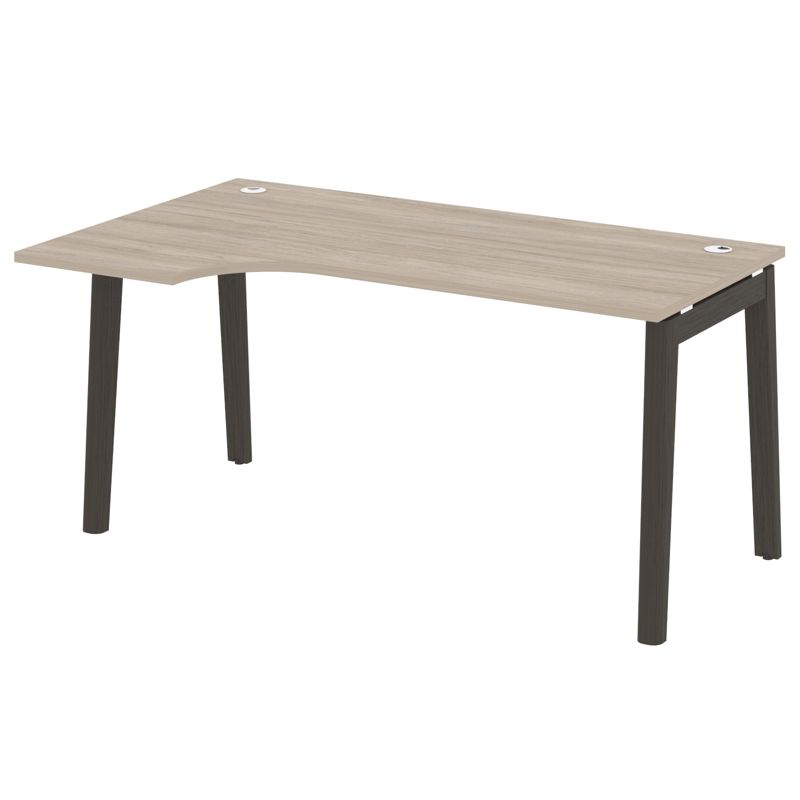 ОНИКС ВУД / ONIX WOOD Стол эргономичный левый ОУ / OW.СА / SA-1 (L) 1580*980*750 (720)
