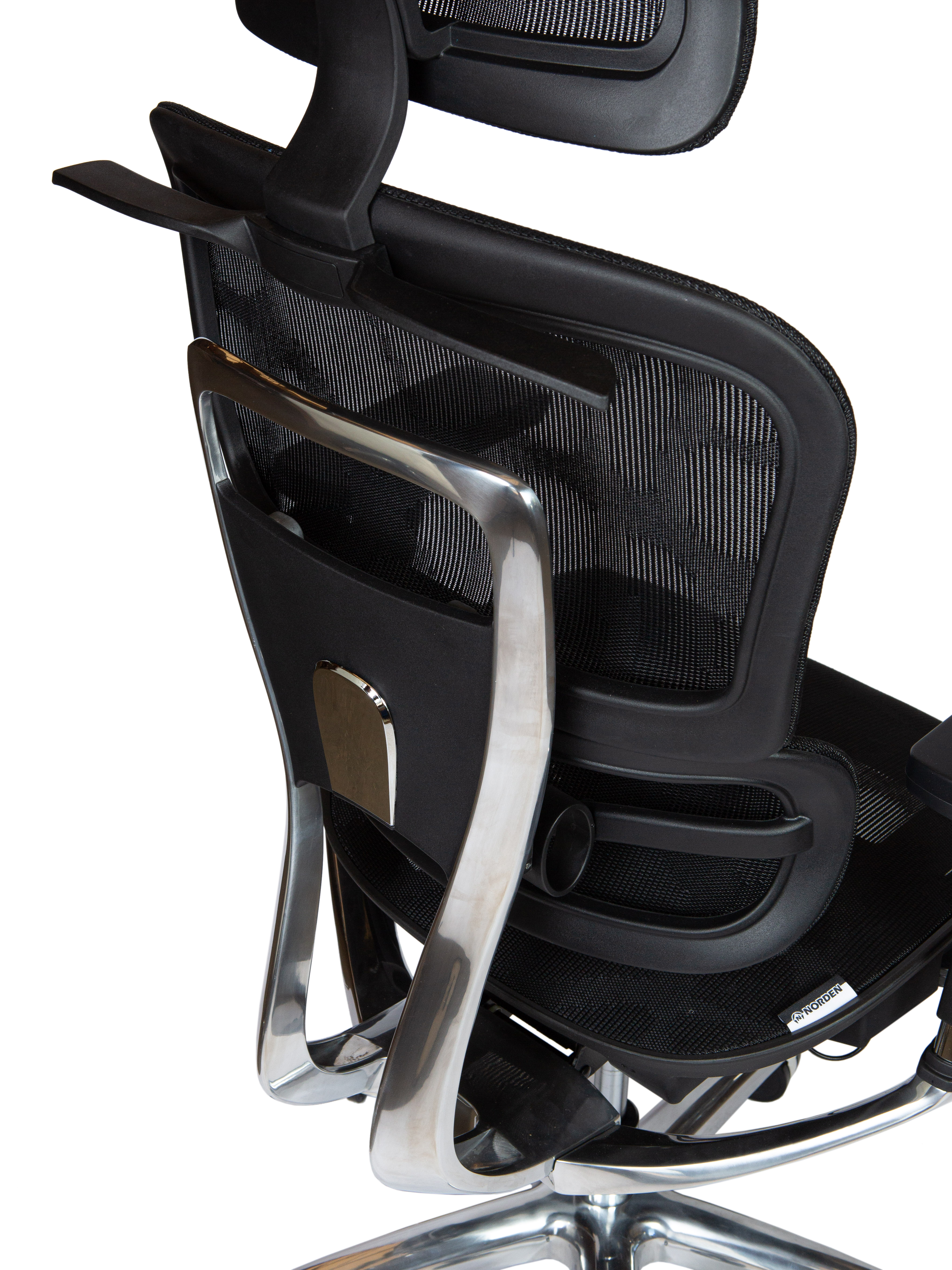 Кресла Крон алюминюм блэк / Kron aluminium black