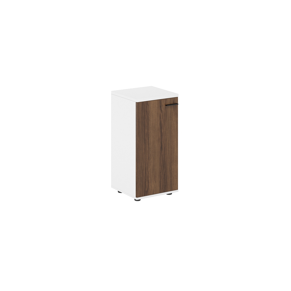 Шкаф низкий 400х400х825, 1 дв., з.ст ЛДСП, левый SG.816.WH.DM.L