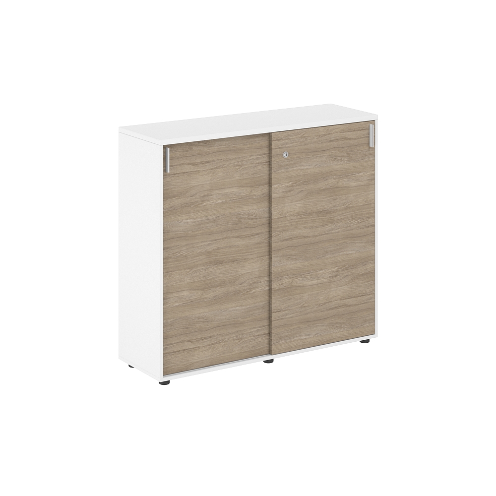 Шкаф купе 1238х400х1125 средний, с замком SG.711.WH.OD