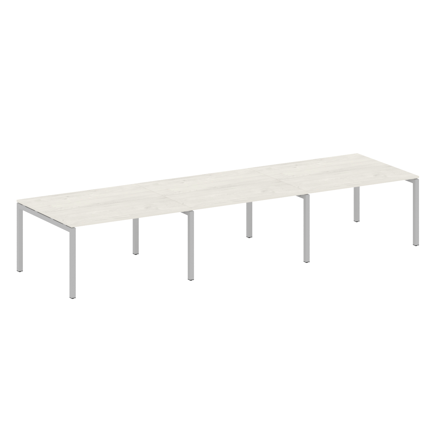 Metal System Quattro Переговорный стол (3 столешницы) на П-оразном м/к 50БП.ПРГ-3.3