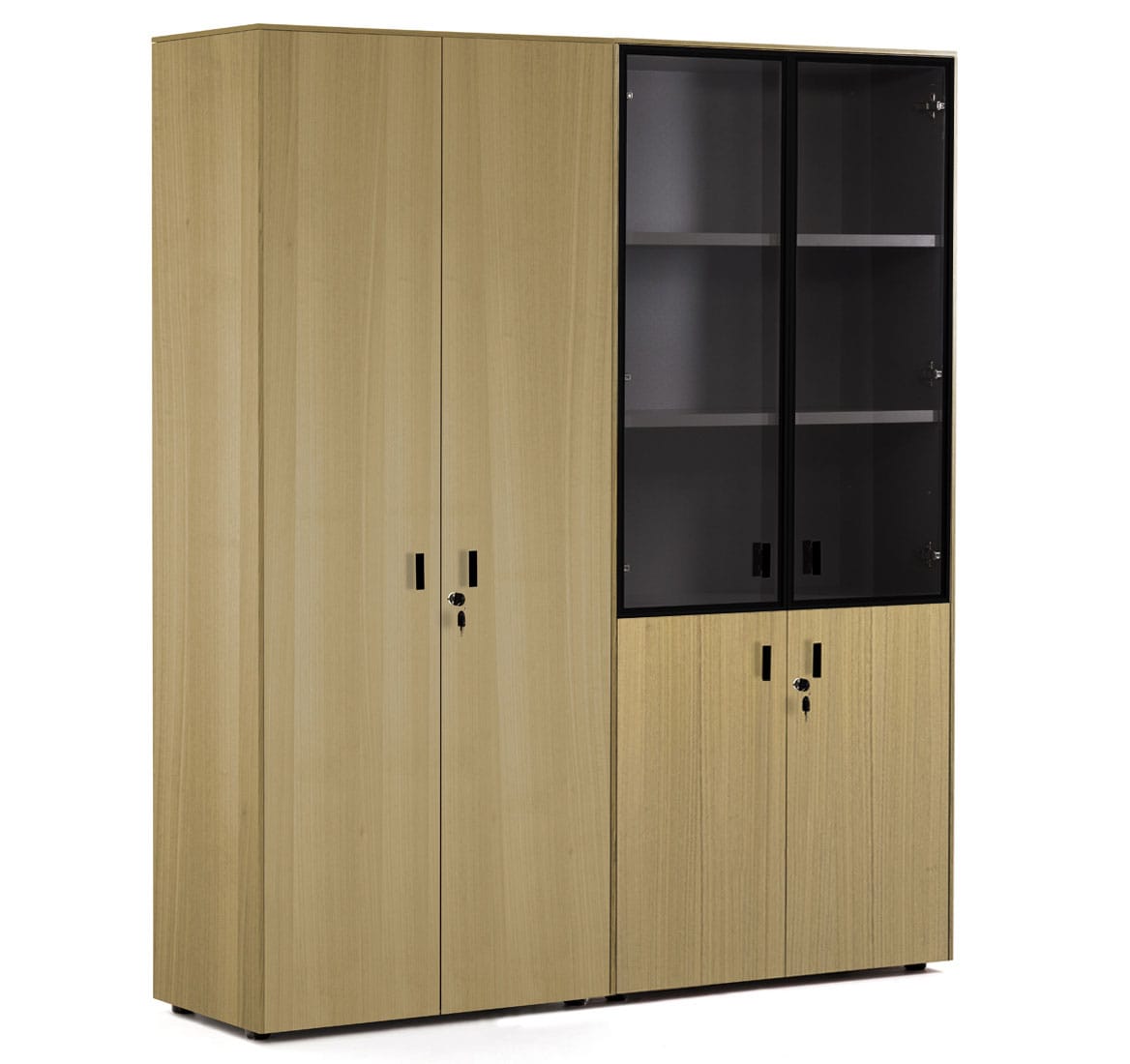 Шкаф высокий двойной комбинированный (с гардеробом) Enzo 109 725 ECL