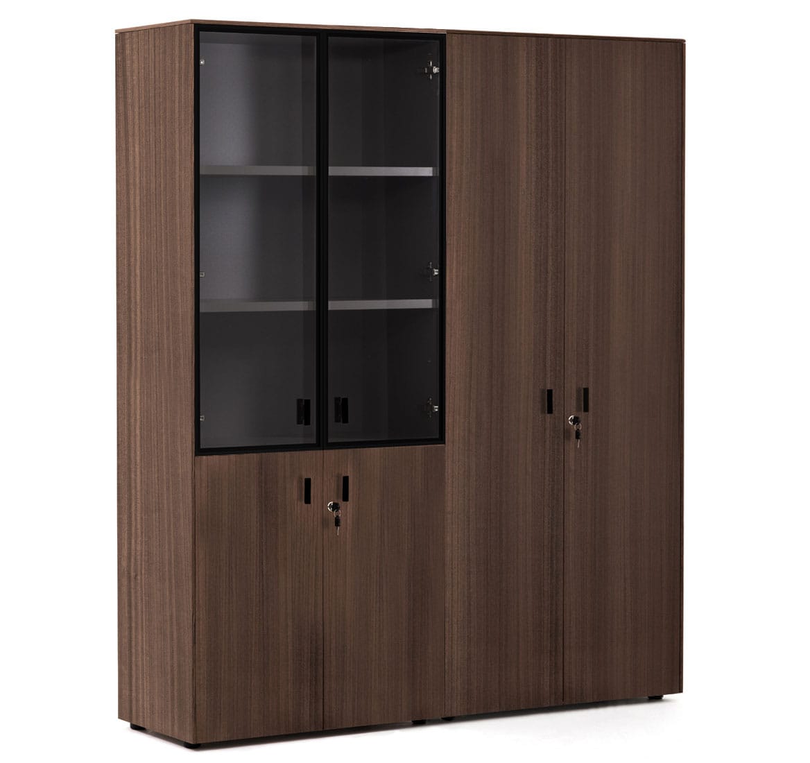 Шкаф высокий двойной комбинированный (с гардеробом) Enzo 109 725 ECL