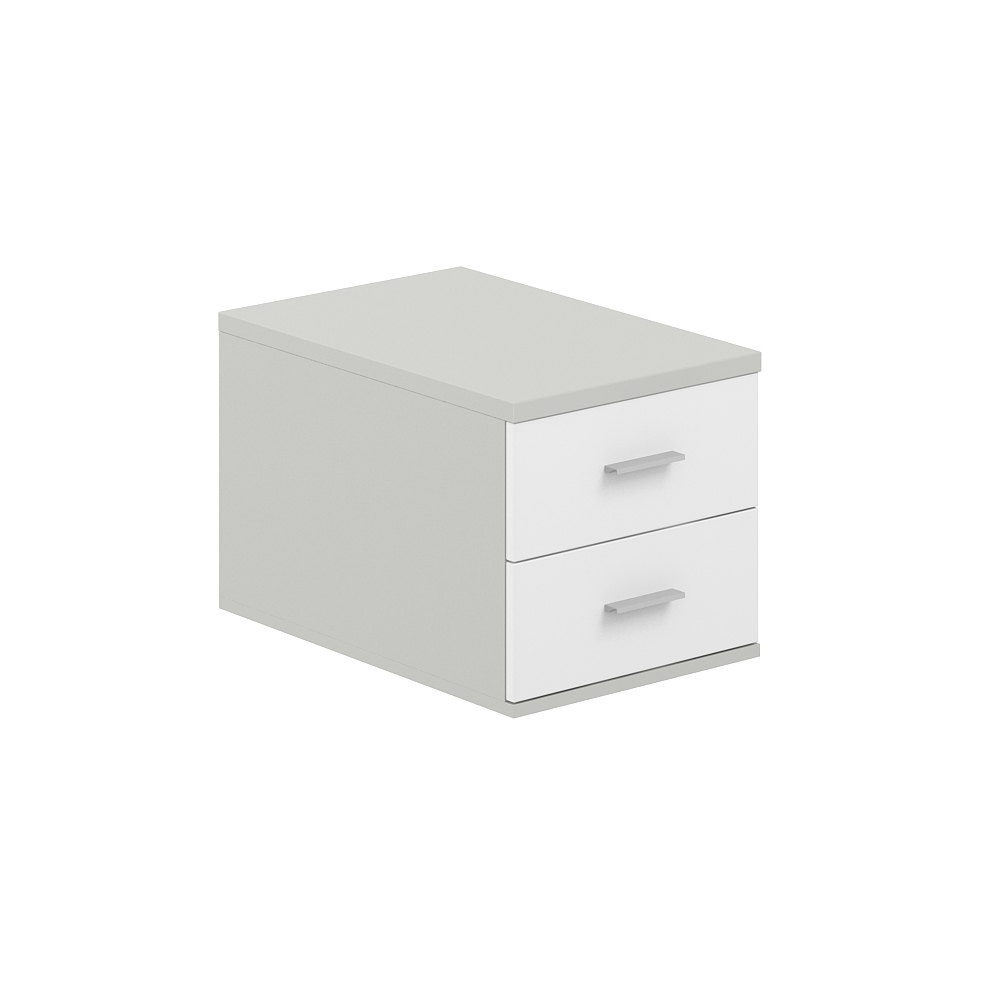 Подвесная тумба с 2 ящ., 600, 400х446х342 SG.536.SH.WH