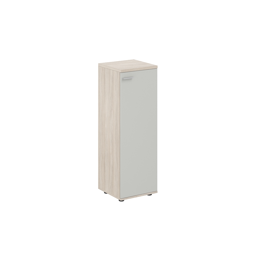 Шкаф средний 400х400х1200, 1 дв., з.ст HDF, правый SG.804.OL.SH.R