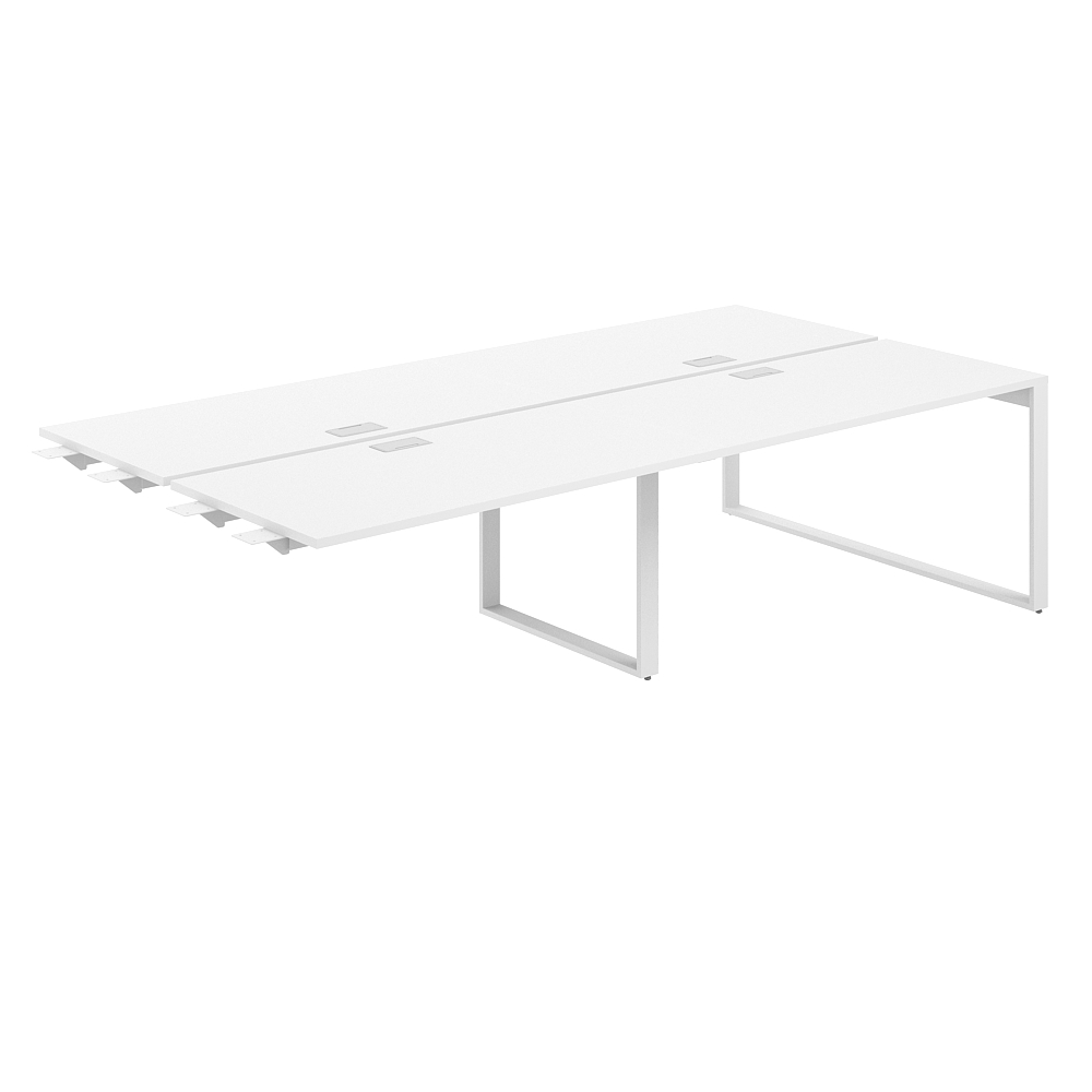 Рабочая станция комбо 3200х1238х750 AG.163.WH.L.72.WH