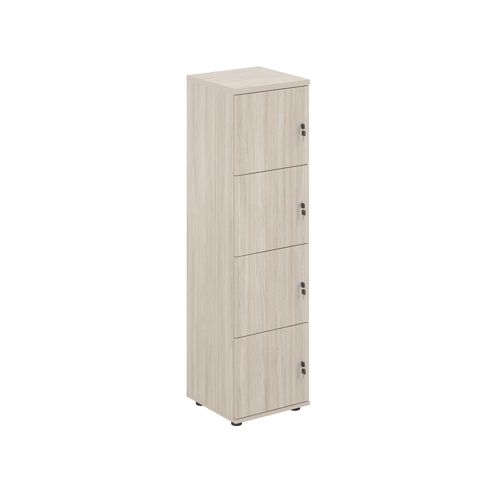 Локер 4 ячейки 400х400х1483 SG.817.OL.OL