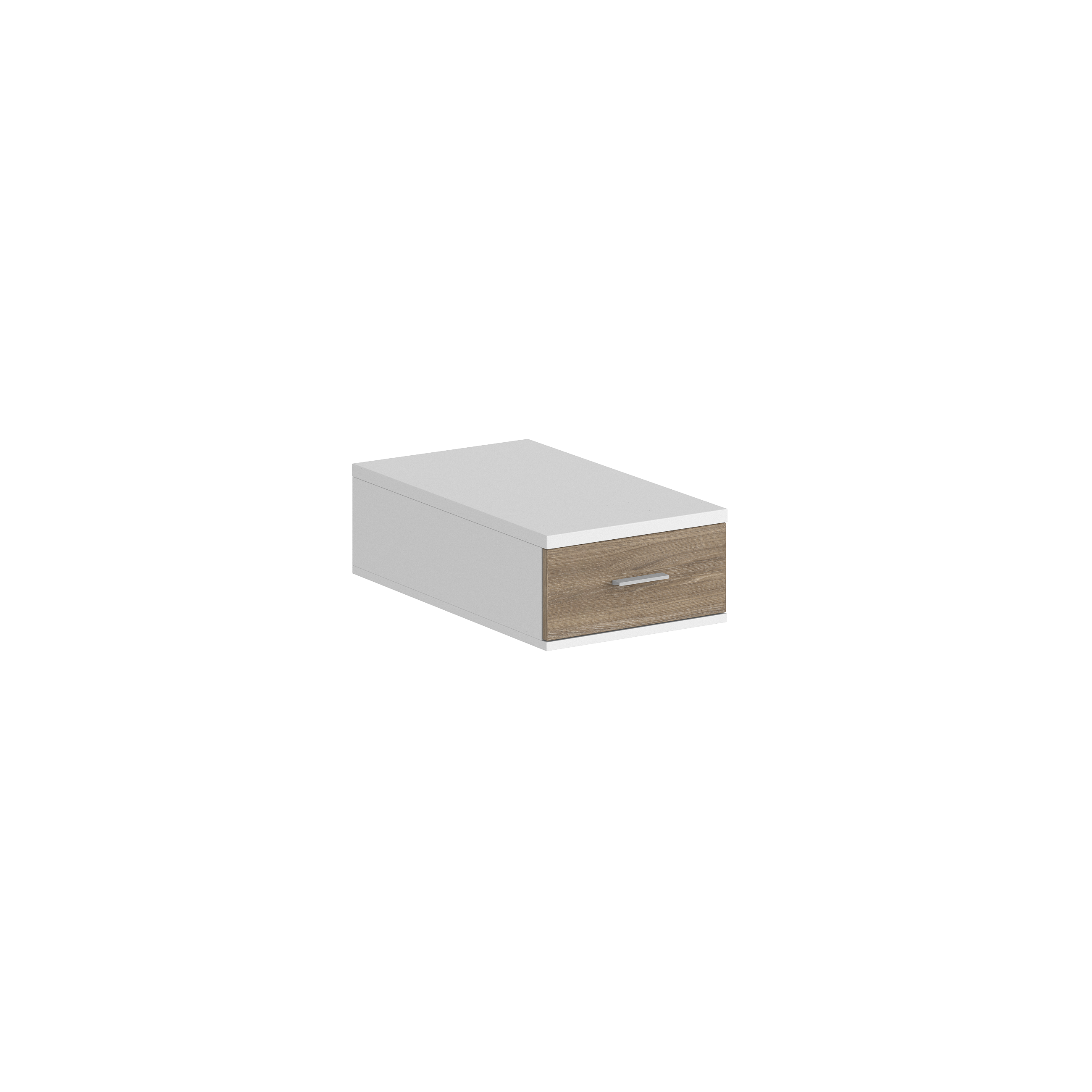 Подвесная тумба с 1 ящ., 800, 400х616х173 SG.533.WH.OD