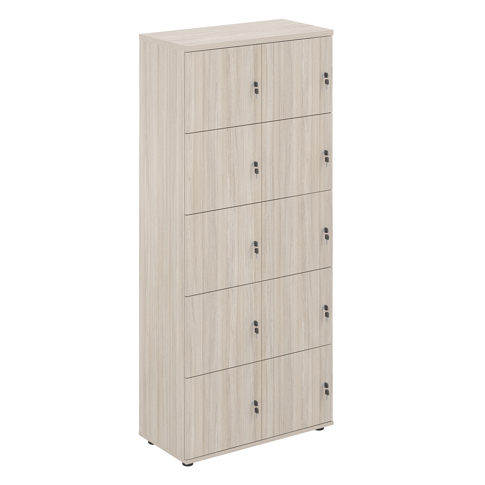 Локер 10 ячеек 800х400х1866 SG.820.OL.OL