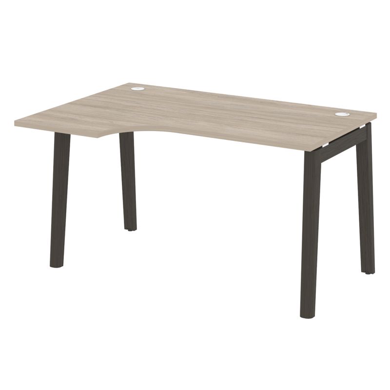 ОНИКС ВУД / ONIX WOOD Стол эргономичный левый ОУ / OW.СА / SA-2 (L) 1380*980*750 (720)