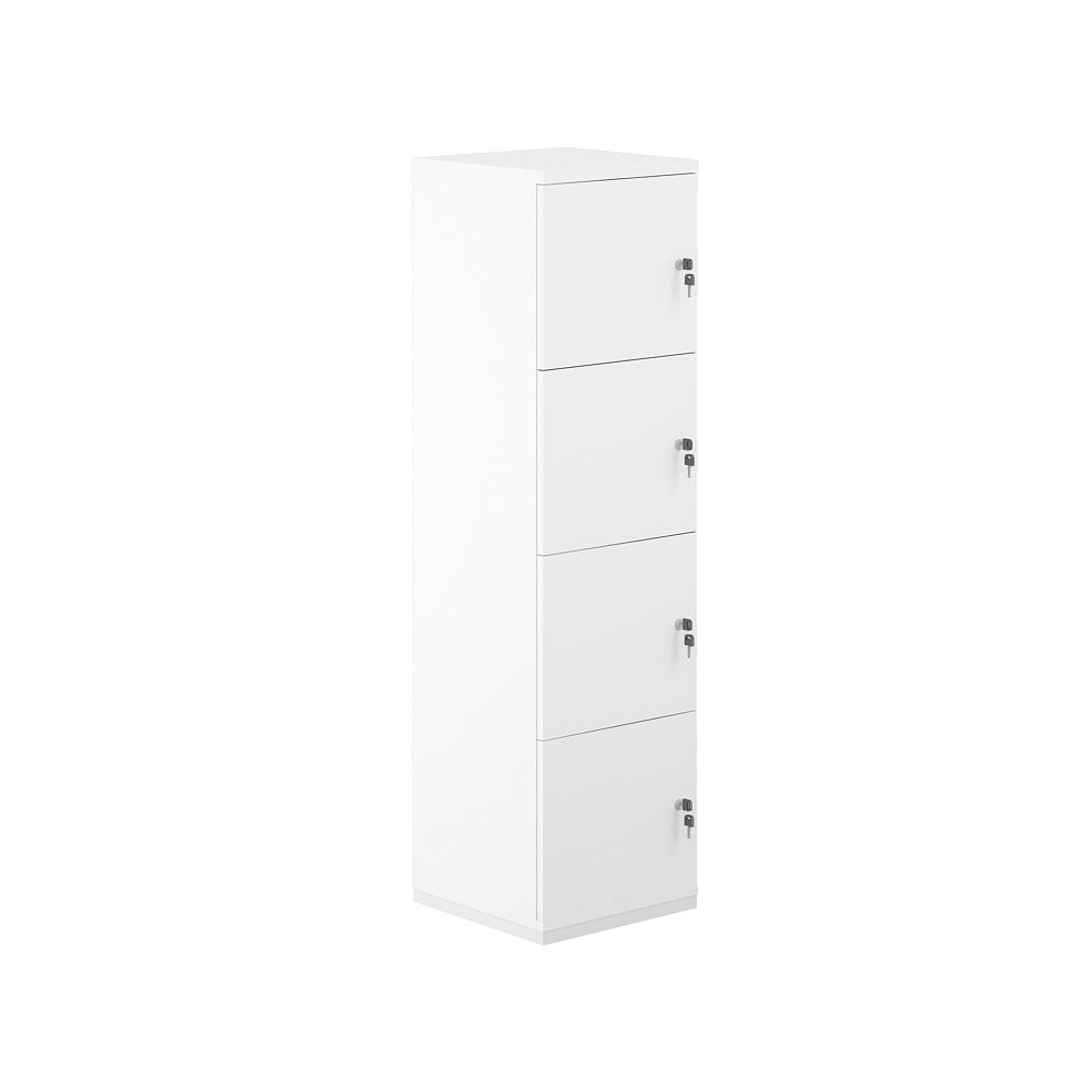 Локер  4 яч.400х400х1472 AG.231.WH.WH.WH