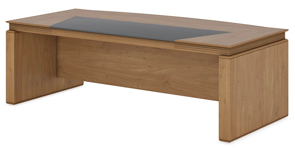Стол руководителя закруглённый ФРАНКЛИН ДМ / FRANKLIN DM 2,1 м