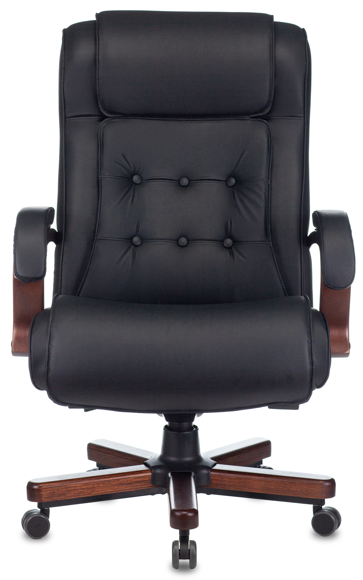 Кресло руководителя Бюрократ T-9926WALNUT