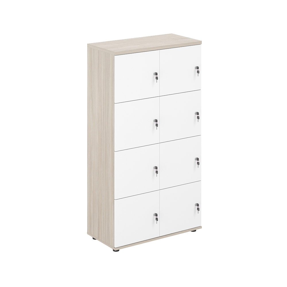 Локер 8 ячеек 800х400х1483 SG.819.OL.WH