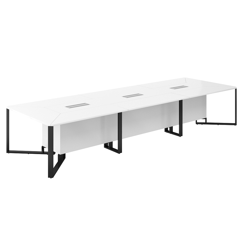 Стол переговорный 3600х1200х750 SP.0117.WH.WH.AN