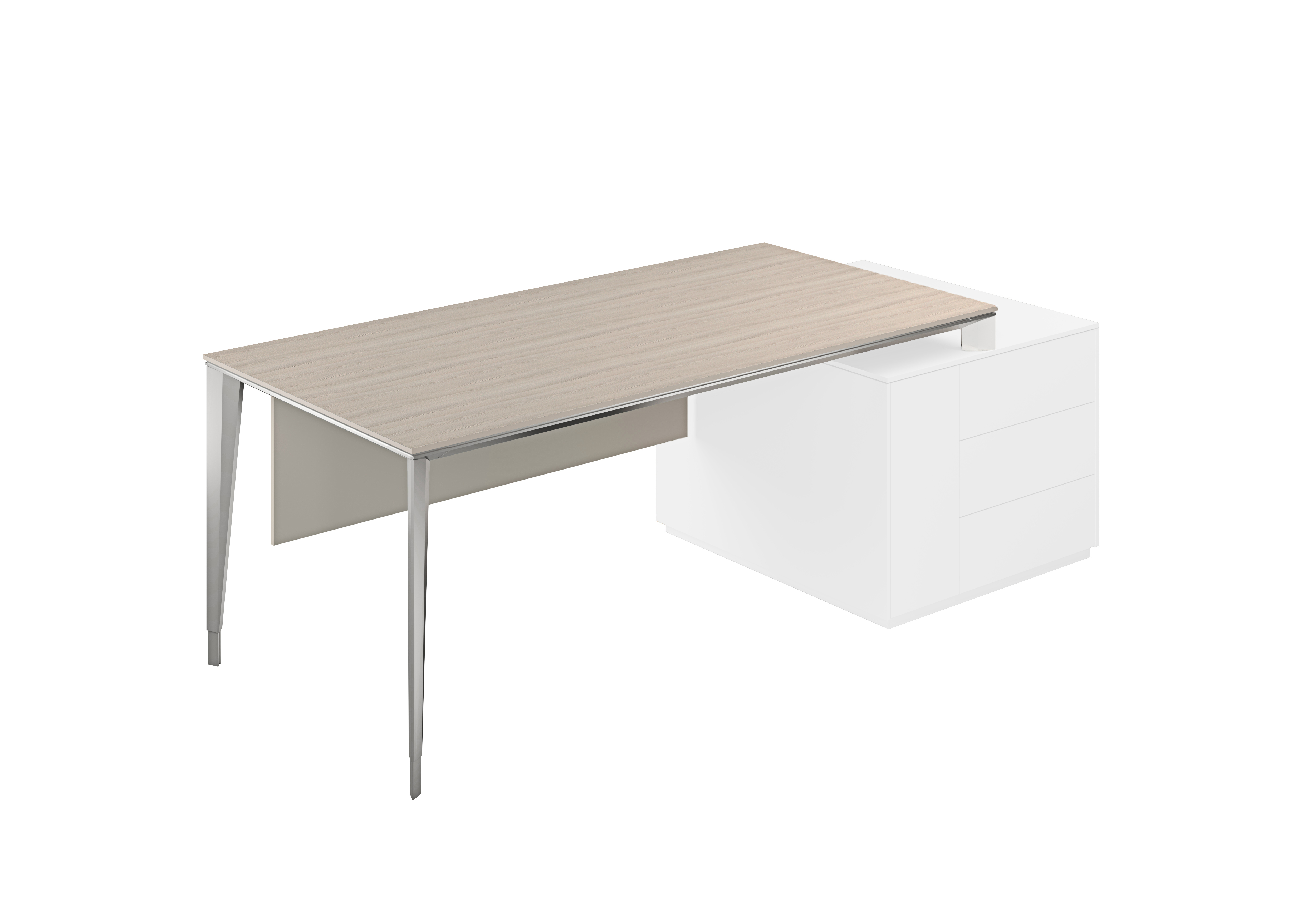 Стол под опорную тумбу 800 NZ-0106.YN.AL