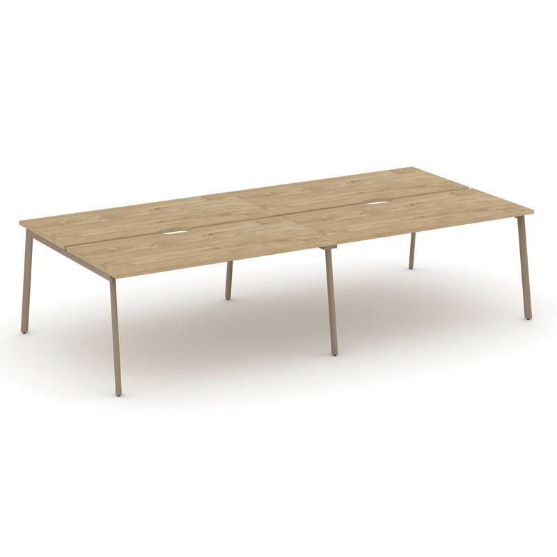 ЕСТЕТИКА / ESTETICA Рабочая станция 4 места ЕС / ES.D.РС / RS-4.4-ВП / VP 3160*1500*750