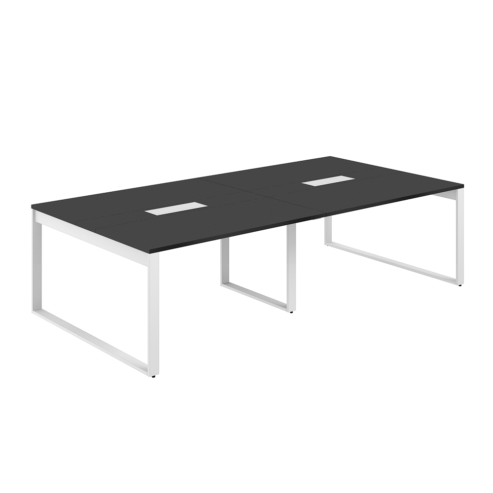 Стол для переговоров 2800х1438х750 AG.2-2814.AN.72.WH.AN