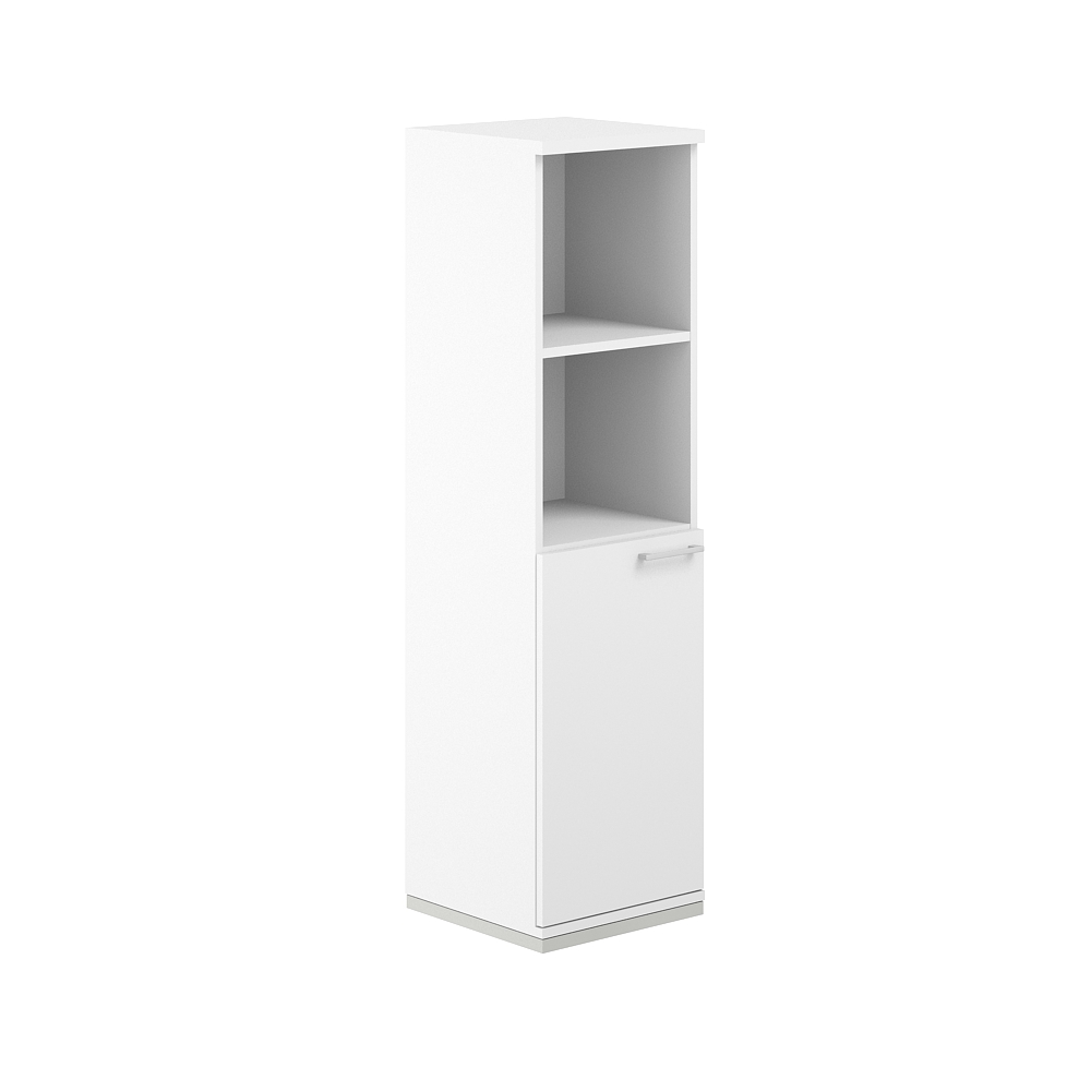 Шкаф 4 ур. 400х400х1472 полуоткрытый AG.217.WH.WH.WH.L