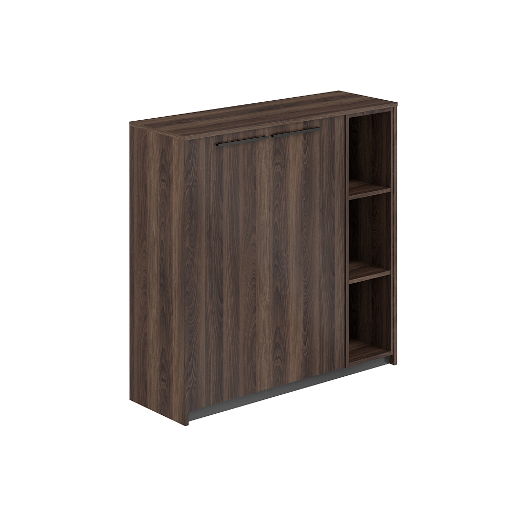 Шкаф средний со стеллажом, 1240х410х1226 RF.402.DA.DA.DA.R