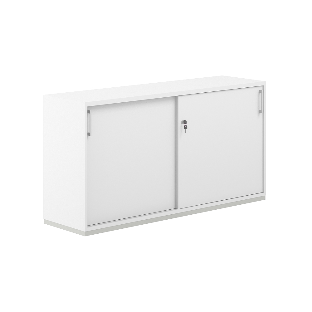 Шкаф-купе 2 ур. 1238х400х750 AG.241.WH.WH.WH