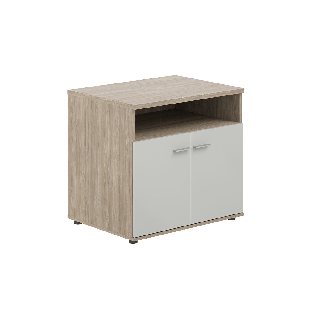 Тумба сервисная 802х600х750 с нишей, 2 фасадами СГ / SG.631.OD.Ш / SH