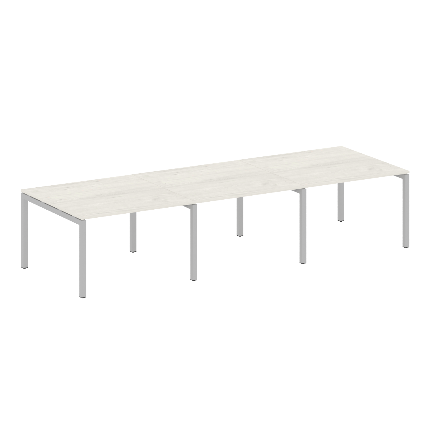 Metal System Quattro Переговорный стол (3 столешницы) на П-оразном м/к 50БП.ПРГ-3.2