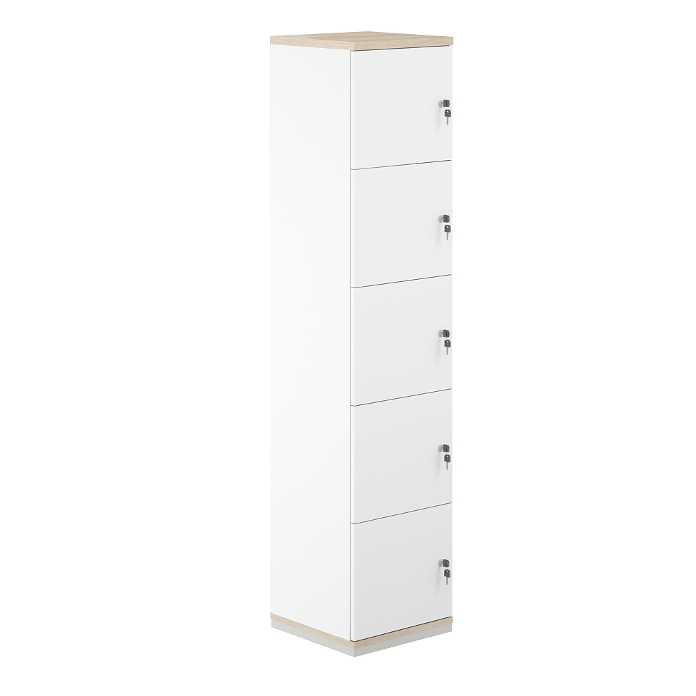 Локер  5 яч.400х400х1833 AG.232.WH.AR.WH