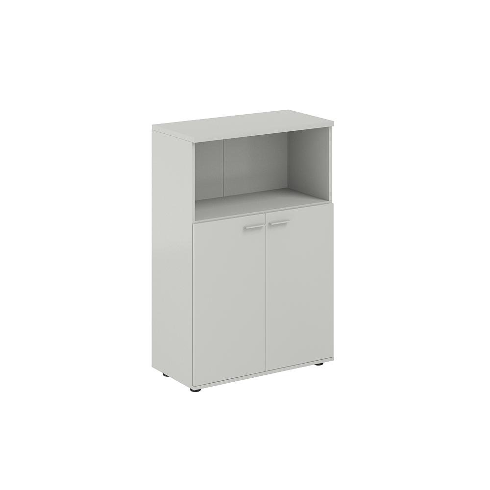 Шкаф средний с нишей 800х400х1200, 2-х дв., з.ст HDF SG.843.SH.SH
