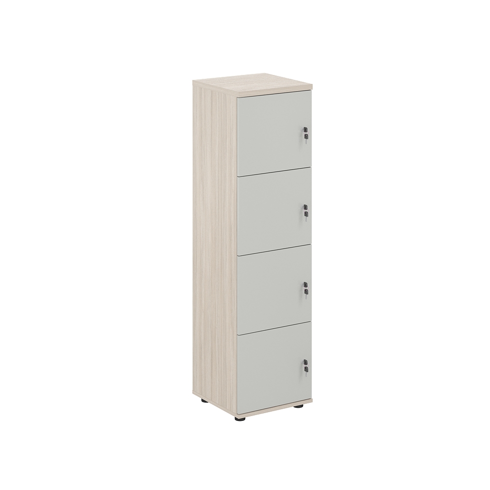 Локер 4 ячейки 400х400х1483 SG.817.OL.SH
