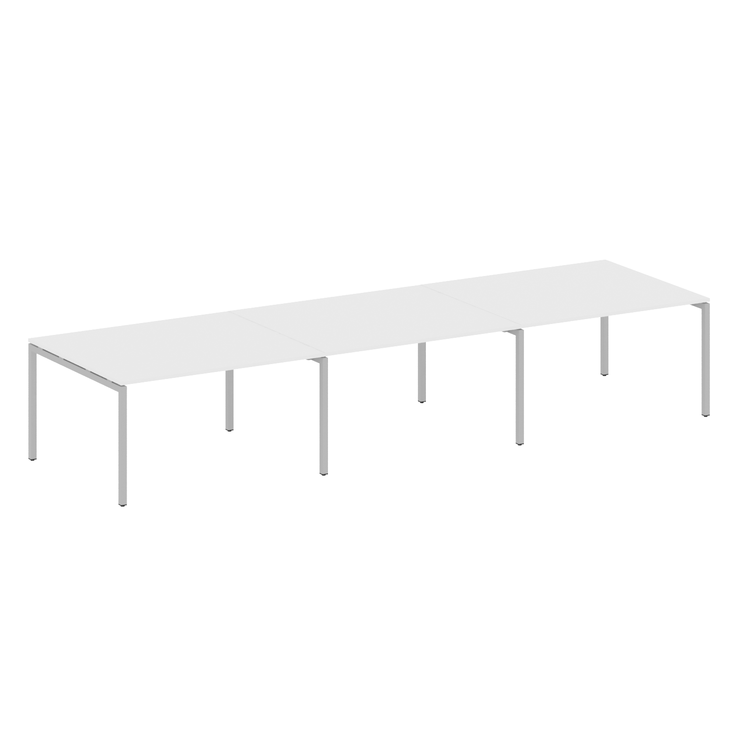 Metal System Quattro Переговорный стол (3 столешницы) на П-оразном м/к 40БП.ПРГ-3.3