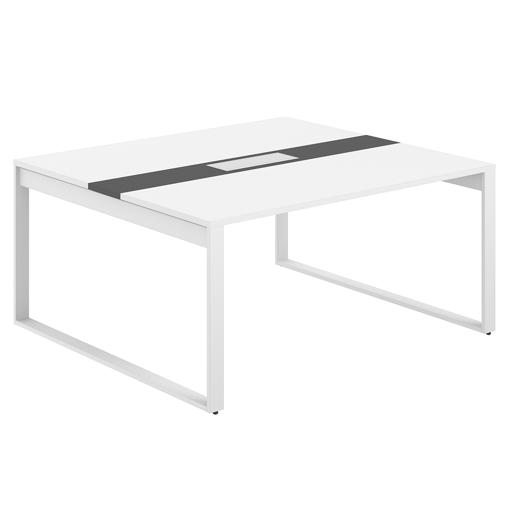 Стол для переговоров 1600х1638х750 AG.2-1616.WH.72.WH.AN