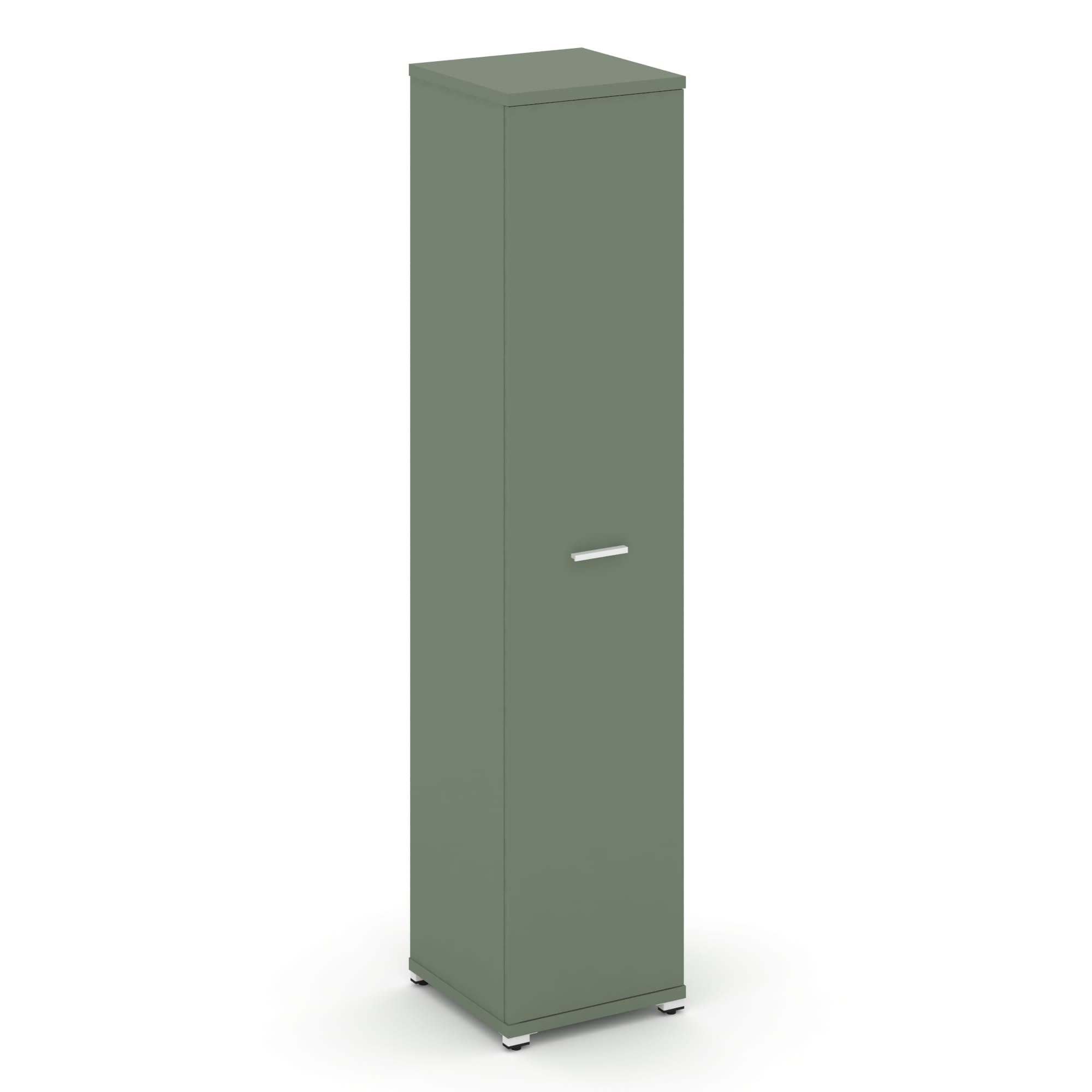 Concept Шкаф 1 узкая секция, 5 ниш CN.STU-518 W Кобо/Металл Белый 420*420*1922