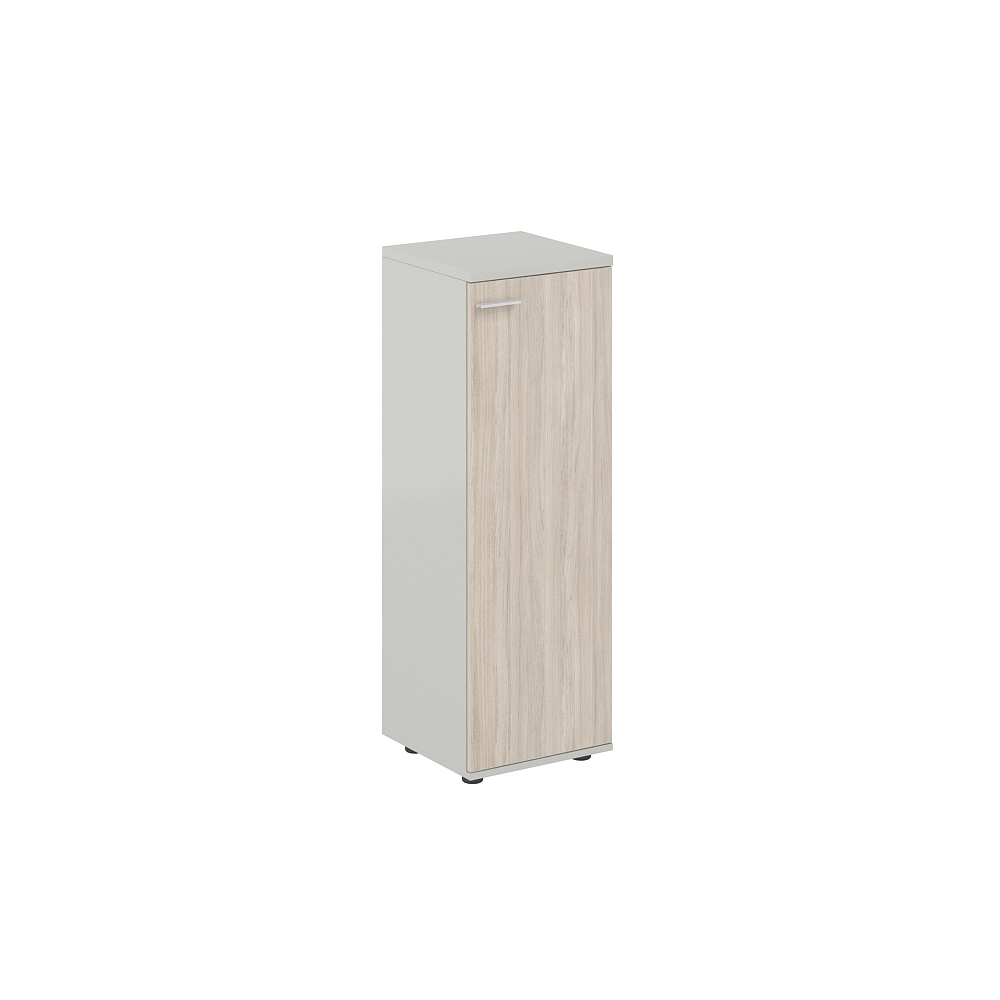 Шкаф средний 400х400х1200, 1 дв., з.ст HDF, правый SG.804.SH.OL.R