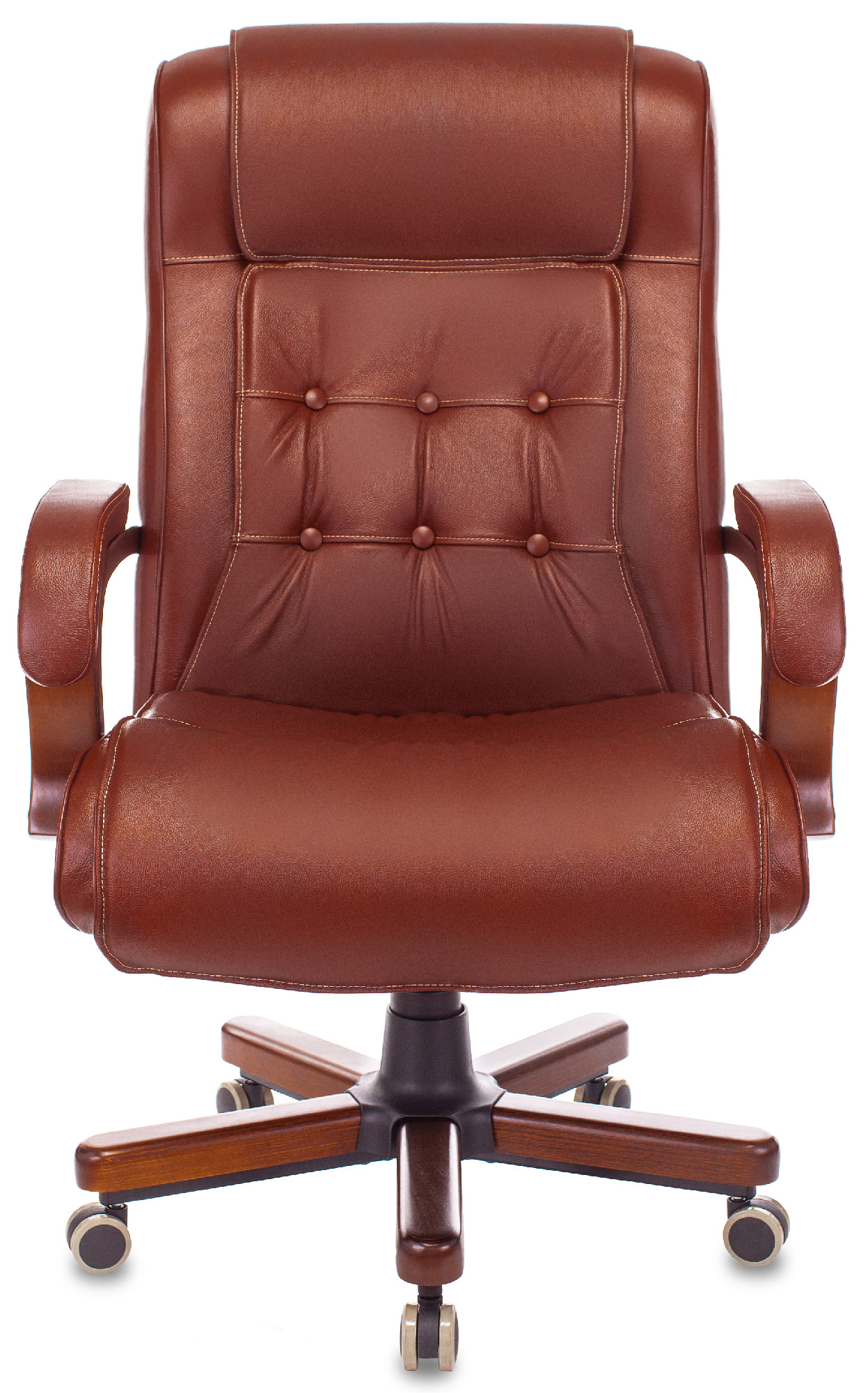 Кресло руководителя Бюрократ T-9926WALNUT