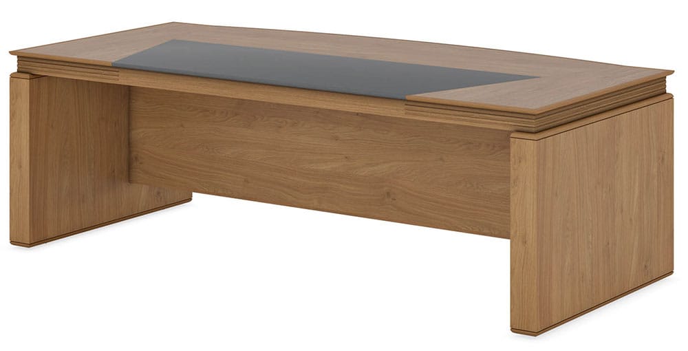 Стол руководителя закруглённый ФРАНКЛИН ДМ / FRANKLIN DM 2,3 м