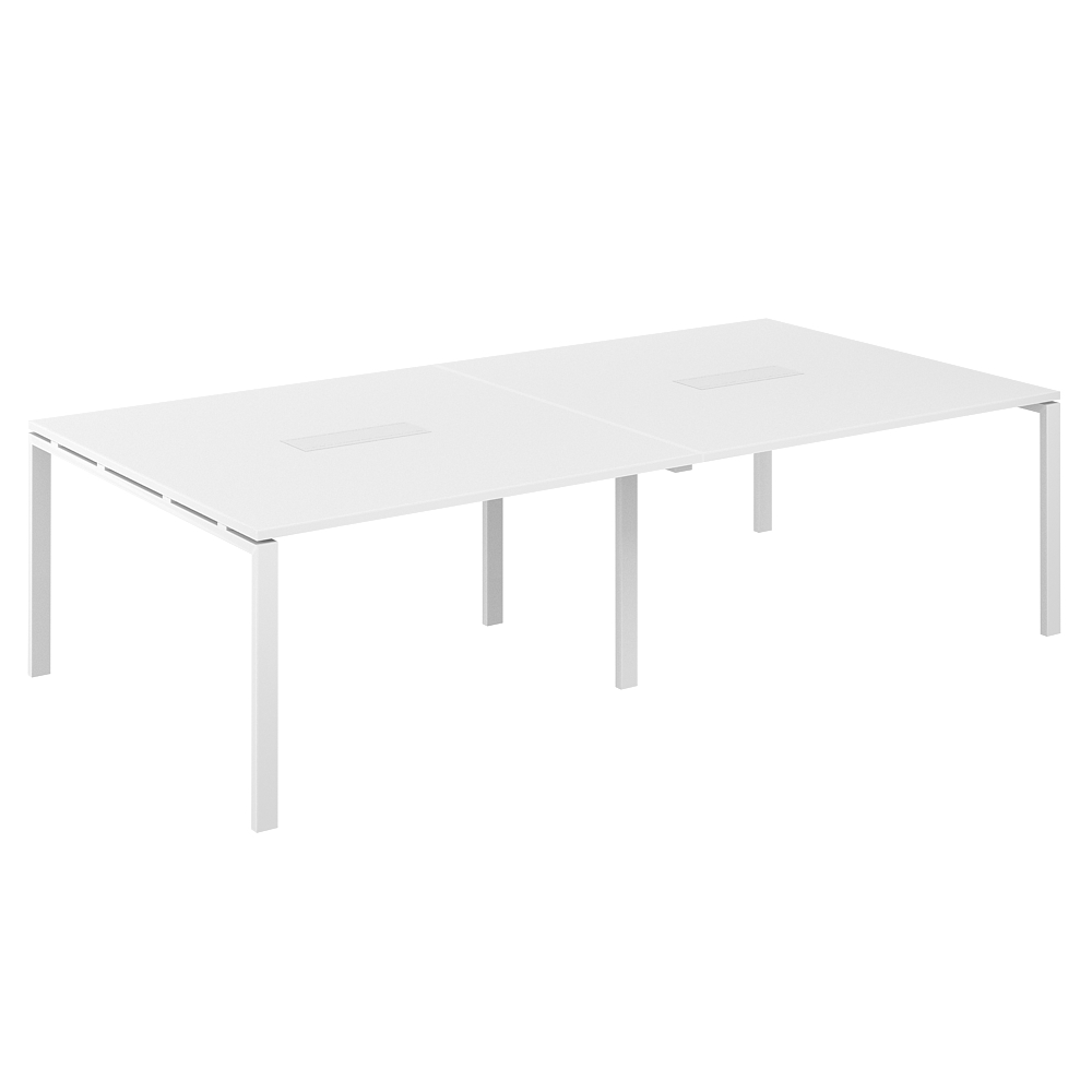 Стол переговорный 2800х1438х750 МК60х30 SG.275.WH.63.AN