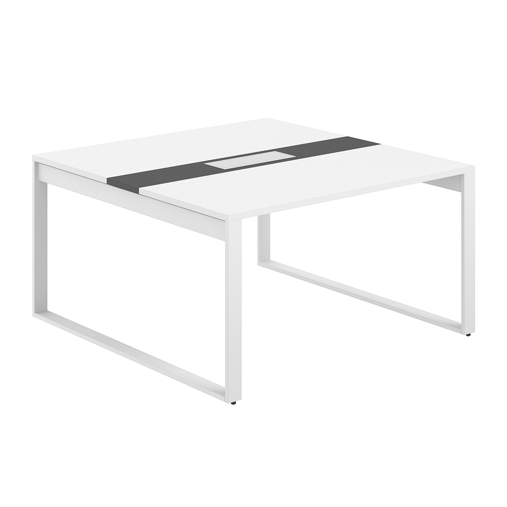 Стол для переговоров 1400х1438х750 AG.2-1414.WH.72.WH.AN