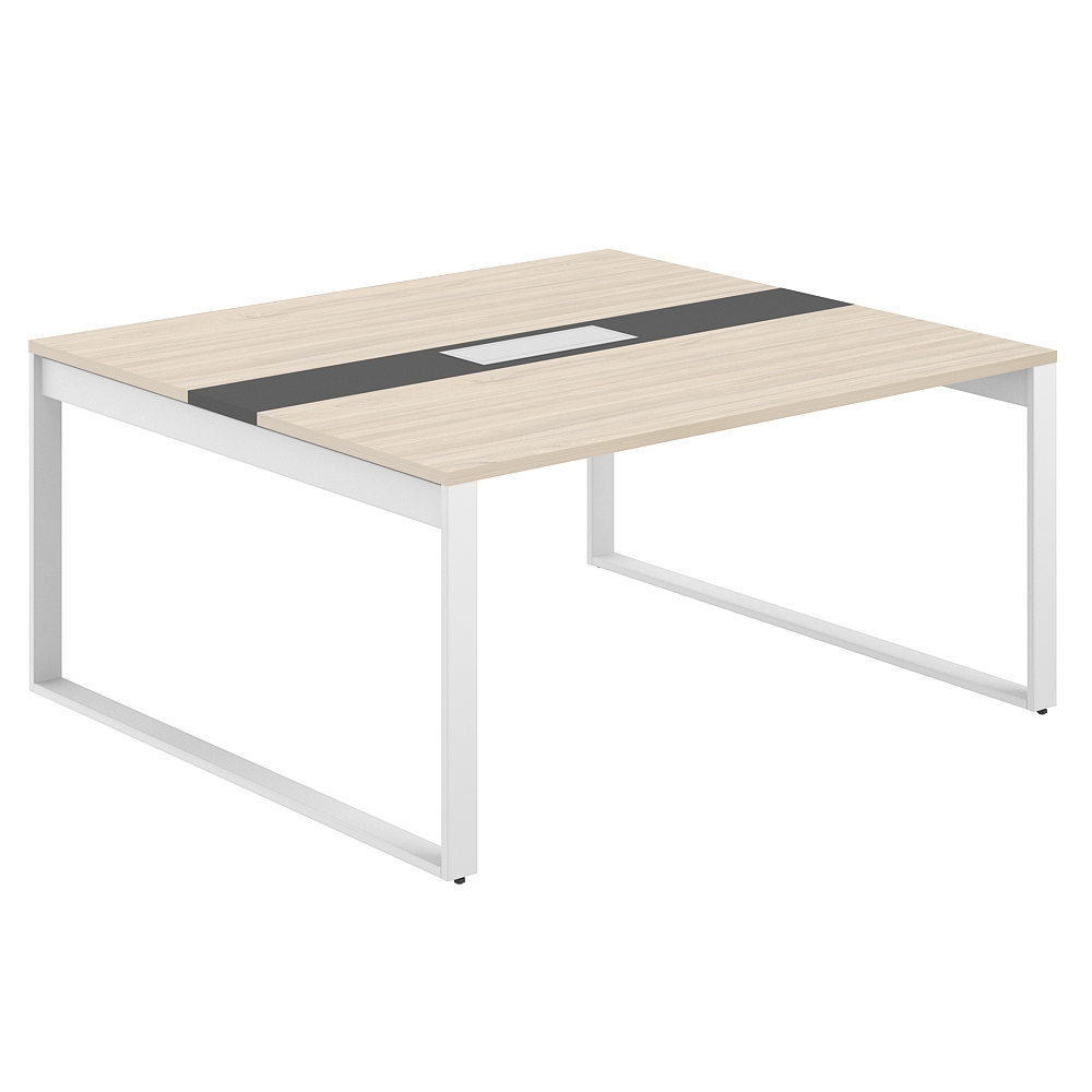 Стол для переговоров 1600х1638х750 AG.2-1616.AR.72.WH.AN