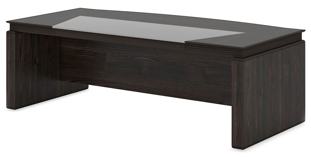 Стол руководителя закруглённый ФРАНКЛИН ДМ / FRANKLIN DM 2,1 м