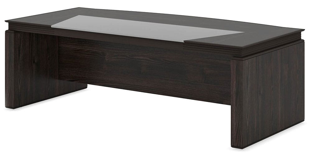 Стол руководителя закруглённый ФРАНКЛИН ДМ / FRANKLIN DM 2,3 м