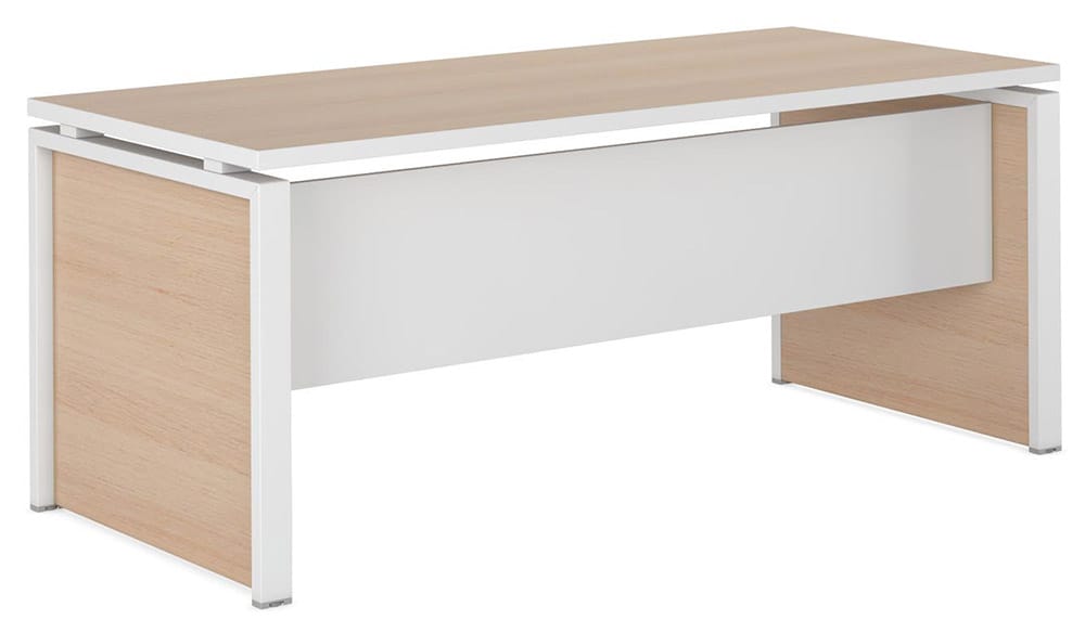 Стол руководителя ФЛАШ УАЙТ / FLASH WHITE 1,6 м