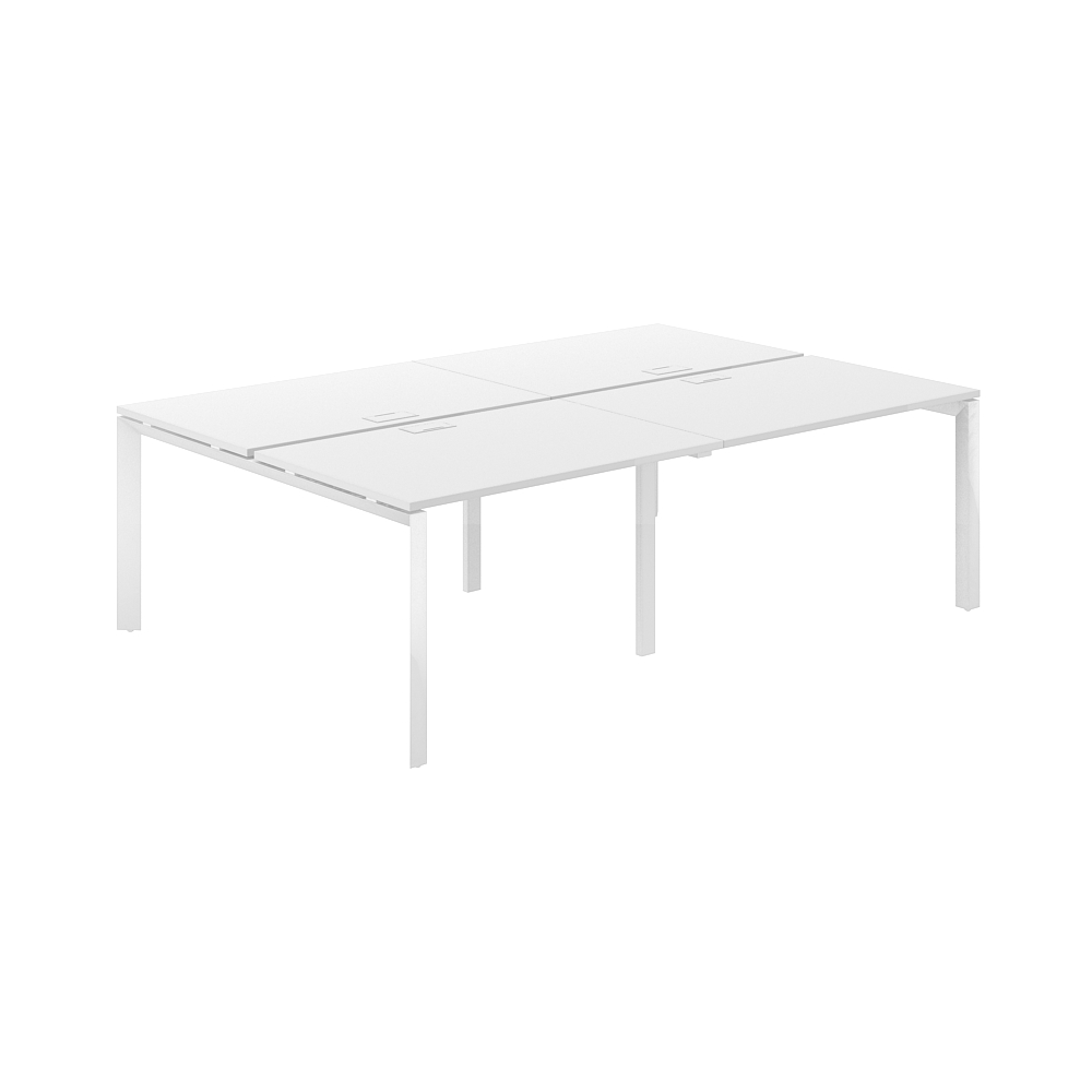 Рабочая станция 2400х1638х750 PR.257.WH.P59.WH