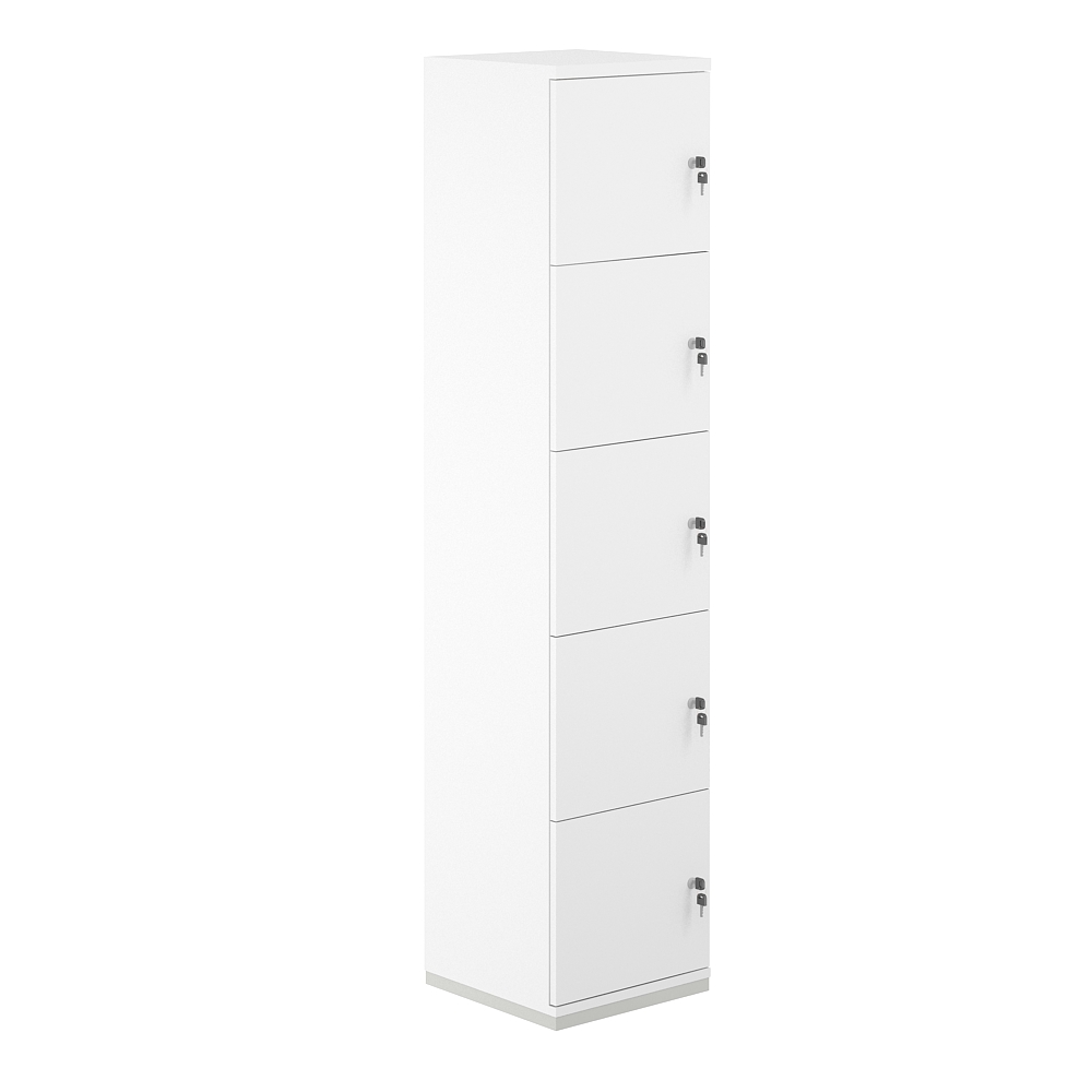 Локер  5 яч.400х400х1833 AG.232.WH.WH.WH